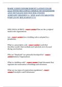 BASIC CODE ENFORCEMENT LATEST EXAM 2025 WITH MULTIPLE CHOICE OF QUESTIONS AND DETAILED SOLVED SOLUTIONS ALREADY GRADED A&plus; AND 100&percnt; GUARANTEE PASS &lpar;JUST RELEASED&excl;&excl;&excl;&excl;&excl;&excl;&rpar;