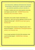 GCAP INDUSTRIAL AMMONIA REFRIGERATION TRAINING EXAM NEWEST 2025&sol;2026 WITH COMPLETE QUESTIONS AND VERIFIED ANSWERS &vert;ALREADY GRADED A&plus;&vert; 