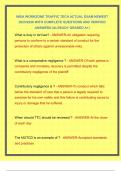IMSA WORKZONE TRAFFIC TECH ACTUAL EXAM NEWEST 2025&sol;2026 WITH COMPLETE QUESTIONS AND VERIFIED ANSWERS &vert;ALREADY GRADED A&plus;&vert; 