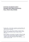 NYSTCE Students with Disabilities &lpar;060&rpar; exam with full pack solutions