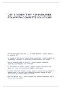 STUDENTS WITH DISABILITIES CST NYSTCE PACKAGE BUNDLE