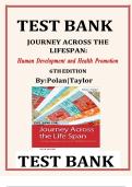 Test Bank For Journey Across the Life Span&colon; Human Development and Health Promotion Sixth Edition by Elaine U&period; Polan &comma; Daphne R&period; Taylor