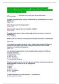 APCO EMD EXAM QUESTIONS AND ANSWERS &lpar;100&percnt; CORRECT ANSWERS&rpar; ALREADY GRADED A&plus; &vert; 100&percnt; SATISFACTION GUARANTEE WITH COMPLETE SOLUTIONS