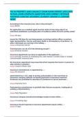 PSI PA PROPERTY AND CASUALTY EXAM GUIDE NEWEST 2025&sol;2026 ACTUAL EXAM COMPLETE QUESTIONS AND CORRECT DETAILED ANSWERS &lpar;VERIFIED ANSWERS&rpar; &vert;ALREADY GRADED A&plus;&vert;&vert;BRAND NEW&excl;
