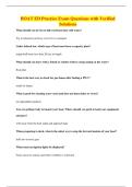 BOAT ED Practice Exam Questions with Verified Solutions