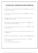 ELCS EXAM 2 PART 3  QUESTIONS WITH CORRECT ANSWERS 2025