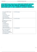 APCO EMD Study Guide Exam &vert;2025-2026 UPDATE &vert;ACTUAL  EXAM QUESTIONS AND VERIFIED ANSWERS&sol;ACCURATE  SOLUTIONS &vert;GET IT 100&percnt; CORRECT&excl;&excl; ALREADY GRADED A&plus; 