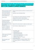 NCRA Study Guide CTR 2020 &colon; Follow-Up&comma; Case-Finding&comma; Abstracting&sol;Coding  QUESTIONS AND VERIFIED ANSWERS&sol;ACCURATE SOLUTIONS  &vert;GET IT 100&percnt; CORRECT&excl;&excl; ALREADY GRADED A&plus;