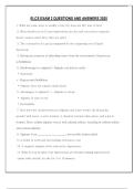 ELCS EXAM 2 QUESTIONS AND ANSWERS 2025