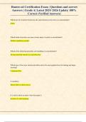 Hunter-ed Certification Exam &vert; Questions and correct  Answers &vert; Grade A&vert; Latest 2025&sol; 2026 Update&vert; 100&percnt;  Correct &lpar;Verified Answers&rpar;