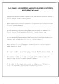 ELCS EXAM 2 &lpar;CHAIR SET UP AND FOUR-HANDED DENTISTRY&rpar; EXAM REVIEW QS&AS&comma; ELCS EXAM 2 PART 1 QUESTIONS AND ANSWERS 2025&comma; ELCS EXAM 2 PART 3 QUESTIONS WITH CORRECT ANSWERS 2025&comma; ELCS EXAM 2 QUESTIONS AND ANSWERS 2025 & ELCS RADIOLOGY EXAM QUESTIONS AND ANSWE