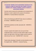 40 HOUR RBT TRAINING &lpar;32-40T&rpar; EXAM NEWEST 2025&sol;2026 ACTUAL  EXAM WITH COMPLETE QUESTIONS AND CORRECT DETAILED  ANSWERS &lpar;100&percnt; VERIFIED ANSWERS&rpar; &vert;ALREADY GRADED A&plus;&vert;  &vert;&vert;PROFESSOR VERIFIED&vert;&vert;