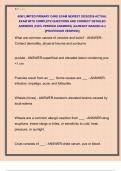 68W LIMITED PRIMARY CARE EXAM NEWEST 2025&sol;2026 ACTUAL  EXAM WITH COMPLETE QUESTIONS AND CORRECT DETAILED  ANSWERS &lpar;100&percnt; VERIFIED ANSWERS&rpar; &vert;ALREADY GRADED A&plus;&vert;  &vert;&vert;PROFESSOR VERIFIED&vert;&vert;