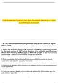  CCM EXAM PREP QUESTIONS AND ANSWERS GRADED A&plus; 100&percnt; GUARANTEED SUCCESS&period;
