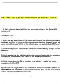 CMIT EXAM QUESTIONS AND ANSWERS GRADED A&plus; LATEST UPDATE&period;