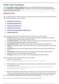 MATH 221B W06 Final Project Completed Project &lpar;Completed Updated Data Sheet&rpar; &vert; 2025 Updates with complete solutions&period;