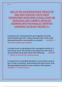 NGN ATI RN Comprehensive Predictor 2025 &lpar;Version 3&rpar; &ndash; 180 Next-Gen NCLEX&reg; Questions with Verified Answers & Rationales &ndash; Guaranteed A&plus; Results&excl;