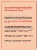 Illinois Public Adjuster Exam 2025&colon; Complete Question Bank with Verified Answers & Study Guide &vert; Graded A&plus;