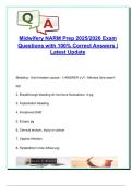 Midwifery NARM Exam Prep 2025&sol;2026 &ndash; 120 Verified Questions & Answers &vert; Bleeding in Pregnancy&comma; Hypertensive Disorders&comma; Breech & Face Presentations&comma; Neonatal Jaundice & More