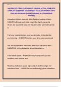 AAA DRIVERS FINAL EXAM NEWEST 2025&sol;2026 ACTUAL EXAM WITH  COMPLETE QUESTIONS AND CORRECT DETAILED ANSWERS &lpar;100&percnt;  VERIFIED ANSWERS&rpar; &vert;ALREADY GRADED A&plus;&vert; &vert;&vert;PROFESSOR  VERIFIED&vert;&vert;