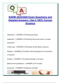 NARM 2025&sol;2026 Midwifery Exam Guide &ndash; 150&plus; Verified Questions & Answers &vert; Hormones&comma; Pregnancy Complications&comma; Genetic Screening&comma; Pelvic Anatomy & STIs