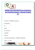 NARM Prep 2025&sol;2026 &ndash; 200&plus; Verified Q&A &vert; PROM&comma; Anemia Types&comma; FHR Patterns&comma; Uterine Rupture&comma; Abruption&comma; Poly&sol;Oligohydramnios&comma; Apgar&comma; Hormones & Newborn Care