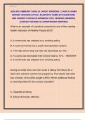 HESI RN COMMUNITY HEALTH LATEST VERSIONS 1&comma;2 AND 3 EXAMS  NEWEST 2025&sol;2026 ACTUAL EXAM WITH COMPLETE QUESTIONS  AND CORRECT DETAILED ANSWERS &lpar;100&percnt; VERIFIED ANSWERS&rpar;  &vert;ALREADY GRADED A&plus;&vert; &vert;&vert;PROFESSOR VERIFIED&vert;&vert; 