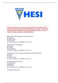 HESI A2 Anatomy and Physiology 2025 -ACTUAL EXAM- LATEST VERSION -QUESTIONS AND ANSWERS&sol;&sol;HESI A2 Anatomy and Physiology 2025 -ACTUAL EXAM- LATEST VERSION -QUESTIONS AND ANSWERS