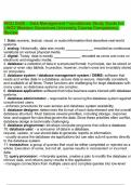 WGU D426 &ndash; Data Management Foundations Study Guide for LWO2 Western Governors University Course Competency Review&period;pdf