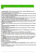 WGU D426 Data Management Foundations Pre-Assessment Practice Questions to Prepare for the Objective Assessment &lpar;OA&rpar;&period;pdf