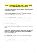 DELL TECH DIRECT EXAM QUESTIONS WITH CORRECT ANSWERS 2025&sol;2026