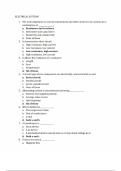 Basic electrical systems quiz with answers