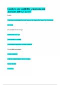 Ladders and scaffolds Questions and Answers 100&percnt; Correct
