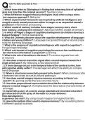 D570&colon; EOC quizzes & Tests