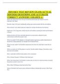 ODYSSEY TEST REVIEW EXAM &lpar;ACTUAL 2025&sol;2026&rpar; QUESTIONS AND ACCURATE CORRECT ANSWERS &vert; GRADED A&plus;