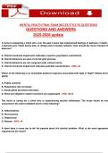 MENTAL HEALTH FINAL EXAM &lpar;NCLEX-STYLE 50 QUESTIONS&rpar;  QUESTIONS AND ANSWERS   2025-2026 update