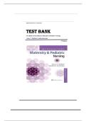 Test Bank for Introductory Maternity and Pediatric Nursing 4th Edition by Nancy T&period; Hatfield &comma; ISBN&colon; 9781496346643 Chapter 1-42 &vert;&vert; Guide A&plus;