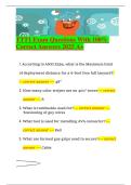 TTT1 Exam Questions With 100&percnt; Correct Answers 2025 A&plus;
