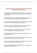 CERTIFIED REVENUE CYCLE REPRESENTATIVE &lpar;CRCR&rpar; GUIDE WITH COMPLETE SOLUTIONS&excl;&excl;