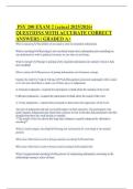 PSY 200 EXAM 2 &lpar;actual 2025&sol;2026&rpar; QUESTIONS WITH ACCURATE CORRECT ANSWERS &vert; GRADED A&plus;