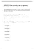 1200V U08 exam with correct answers&period;