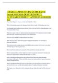 STARGUARD 5E STUDY GUIDE EXAM &lpar;actual 2025&sol;2026&rpar; QUESTIONS WITH ACCURATE CORRECT ANSWERS &lpar;GRADED A&plus;&rpar;