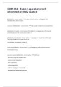 SOM 354 - Exam 1 questions well answered already passed