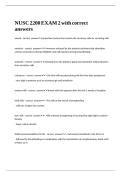 NUSC 2200 EXAM 2 with correct answers&period;&period;&period;