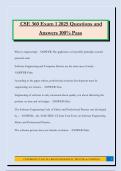CSE 360  Bundled Exams 2025&sol;2026 Questions and Answers &vert;100&percnt; Pass 