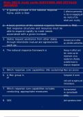 Nims 800-D study guide QUESTIONS AND DETAILED ANSWERS