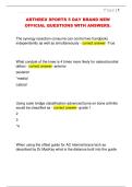 ATI - MENTAL HEALTH PROCTORED  EXAM STUDY GUIDE BRAND NEW  OFFICIAL QUESTIONS WITH  ANSWERS&period; 