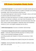 STR Exam Actual &lpar;Latest 2025 &sol; 2026 Update&rpar; Questions and Verified Answers &vert; 100&percnt; Correct &vert; Grade A&plus;