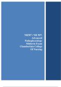 NR 507 Advanced Pathophysiology Midterm Exam 2025/2026 Latest Questions & Answers 100% Accurate Solutions For Guaranteed Success | Expert-Verified, Graded A+