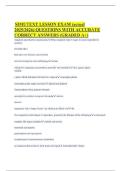 SIMUTEXT LESSON EXAM &lpar;actual 2025&sol;2026&rpar; QUESTIONS WITH ACCURATE CORRECT ANSWERS &lpar;GRADED A&plus;&rpar;